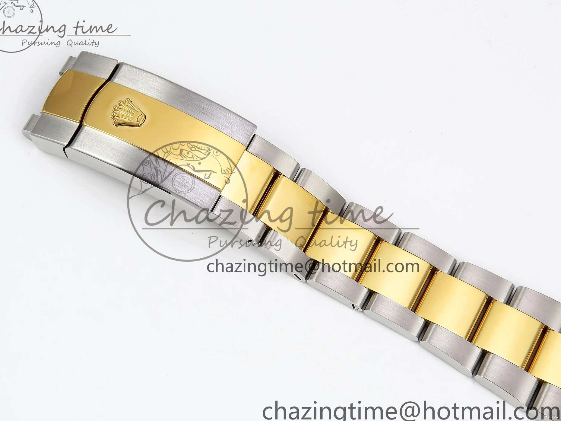 MiroTime 0201 DateJust 41 126333 Clean 1:1 Best Edition 904L Steel YG Stick Dial on SS YG Oyster Bracelet VR EasyCare 1578